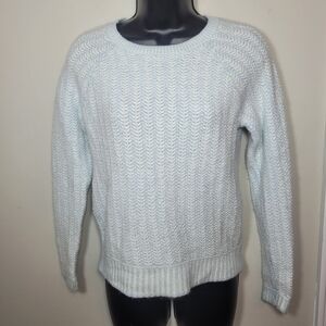 J. Crew Factory Merino Wool Blend Knit Sweater sz M C9736